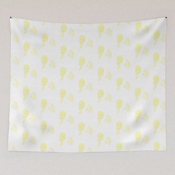 Item preview, Abstract Tweeting Canary Chiffon Top designed and sold by DobbinsStoree.