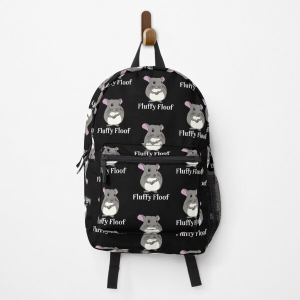Item preview, Fluffy Floof Chinchilla: Cute Chinchilla for Chinchilla Lovers, White designed and sold by Mochi-Merch.
