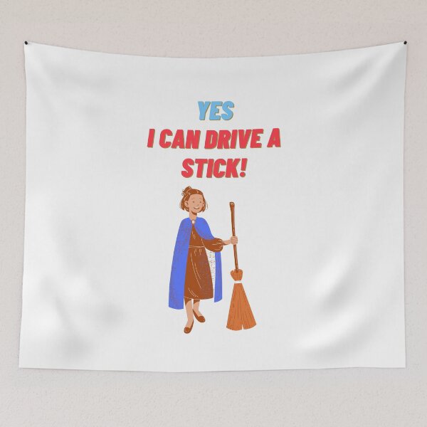 Item preview, Yes I can drive a Stick! designed and sold by CheryleaDesigns.