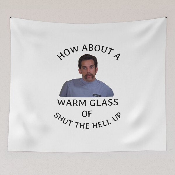 Item preview, How about a warm glass of shut the hell up designed and sold by Primotees.