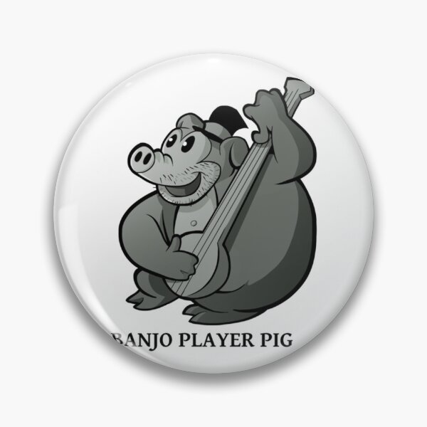 Item preview, Banjo pig   designed and sold by DobbinsStoree.