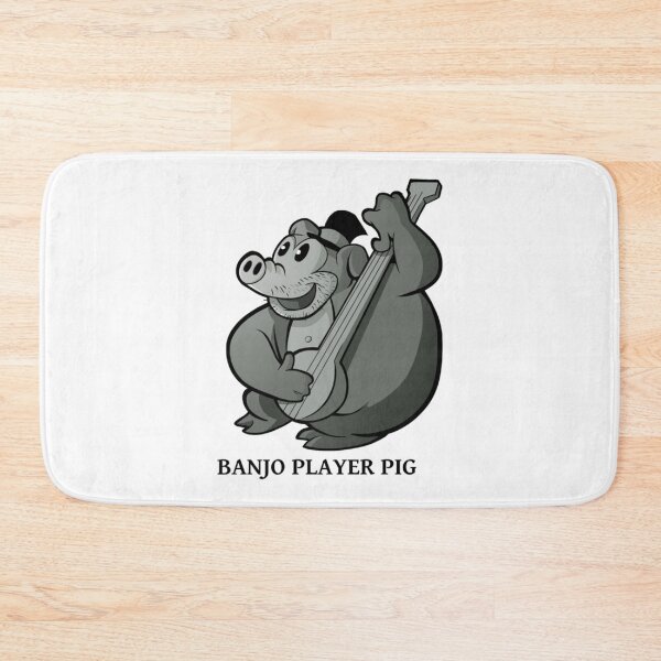 Item preview, Banjo pig   designed and sold by DobbinsStoree.