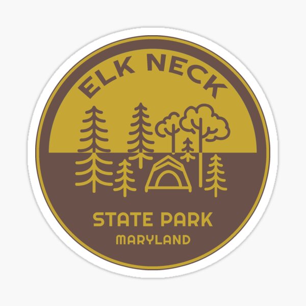 Item preview, Elk Neck State Park Half Logo designed and sold by VanyaKar.