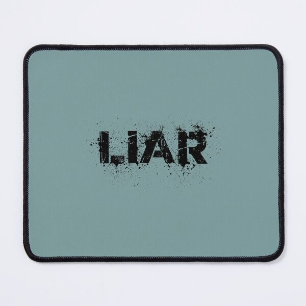 Item preview, Liars choose the comfortable side of the conversation Blue colour designed and sold by Marleeca.