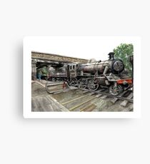 Loughborough Train Station Canvas Print