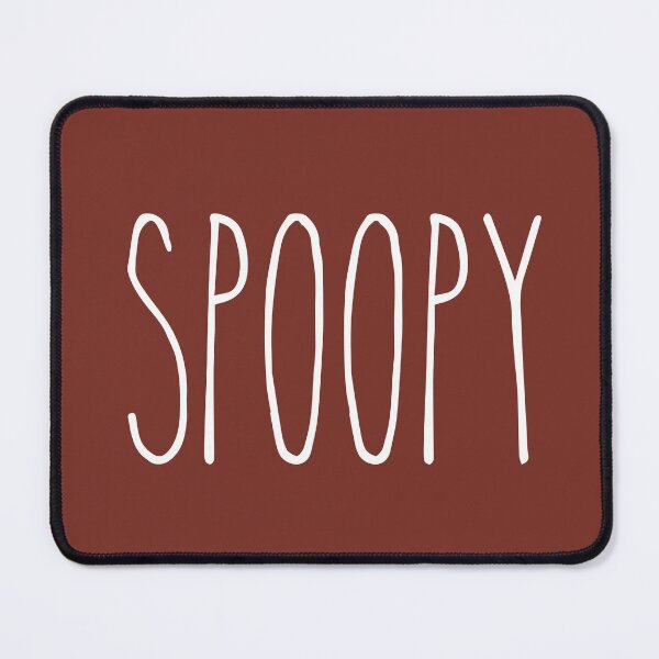 Item preview, Spoopy in White on Autumn Red designed and sold by SunnyKiwiCo.