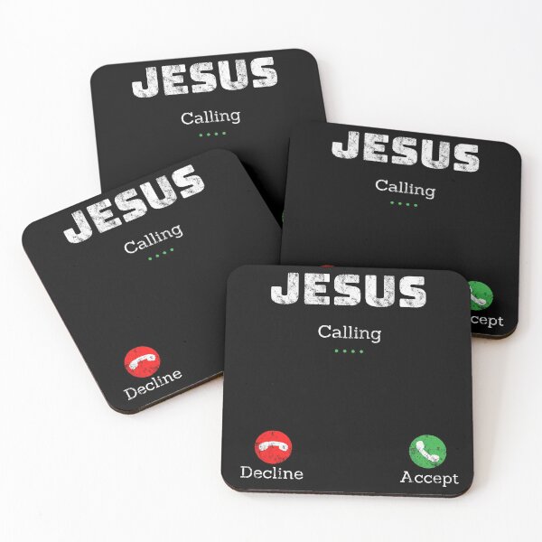 Item preview, Jesus Is Calling Christian Shirt designed and sold by PuPPuB.