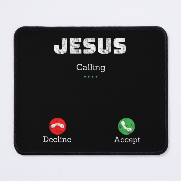 Item preview, Jesus Is Calling Christian Shirt designed and sold by PuPPuB.