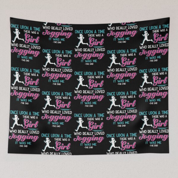 Item preview, One upon a time there was a girl who really loved Jogging designed and sold by Vanthuandesign.