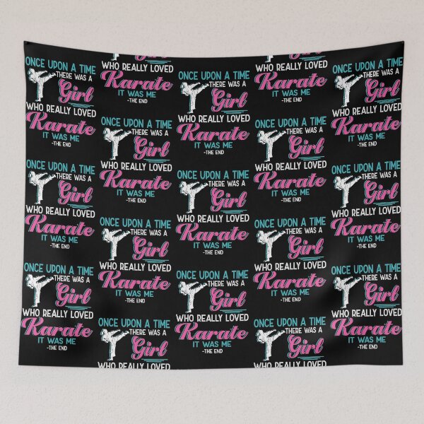 Item preview, One upon a time there was a girl who really loved Karate designed and sold by Vanthuandesign.
