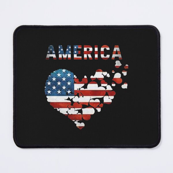 Item preview, I Love America Flag Heart   designed and sold by RachelsApparel.