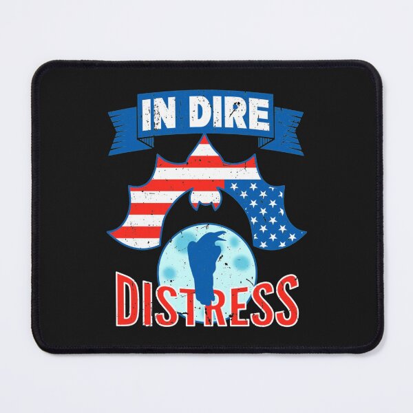 Item preview, In Dire Distress Upside Down Flag Funny Halloween   designed and sold by RachelsApparel.