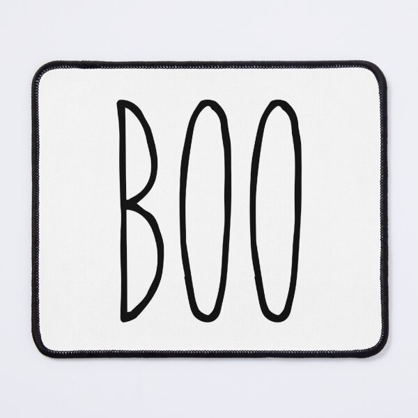 Item preview, Boo in Black on White designed and sold by SunnyKiwiCo.