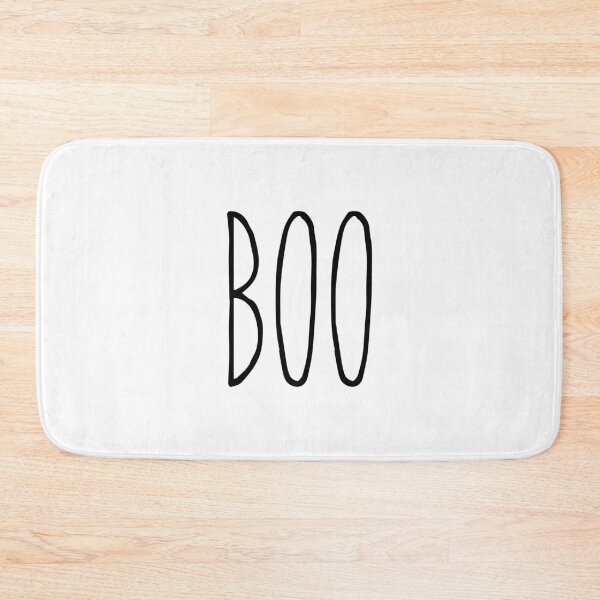 Item preview, Boo in Black on White designed and sold by SunnyKiwiCo.