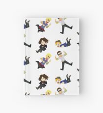 Herausfallen Jungs Notizbuch