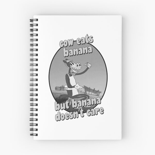 Item preview, Cow Eats Banana   designed and sold by DobbinsStoree.