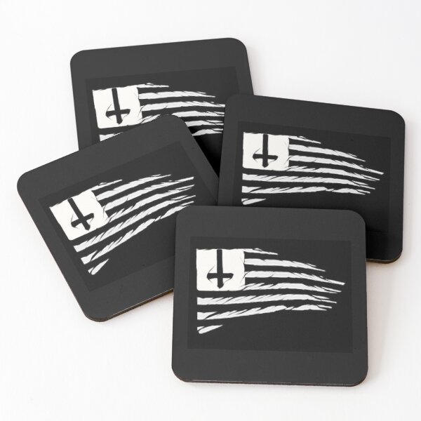 Item preview, Satanic American Flag   designed and sold by RachelsApparel.