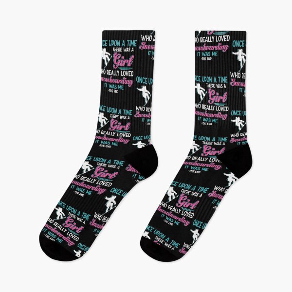 Item preview, One upon a time there was a girl who really loved Snowboarding designed and sold by Vanthuandesign.