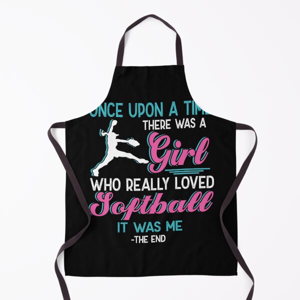 Item preview, One upon a time there was a girl who really loved Softball designed and sold by Vanthuandesign.