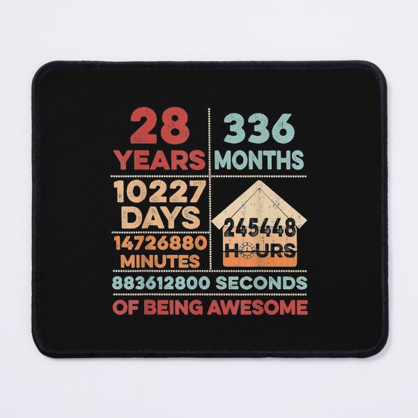 Item preview, Vintage 28th Birthday 28 Years Old Being Awesome Anniversary designed and sold by olivee79.