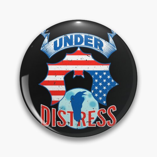 Item preview, Under Distress Upside Down Flag Funny Halloween   designed and sold by RachelsApparel.