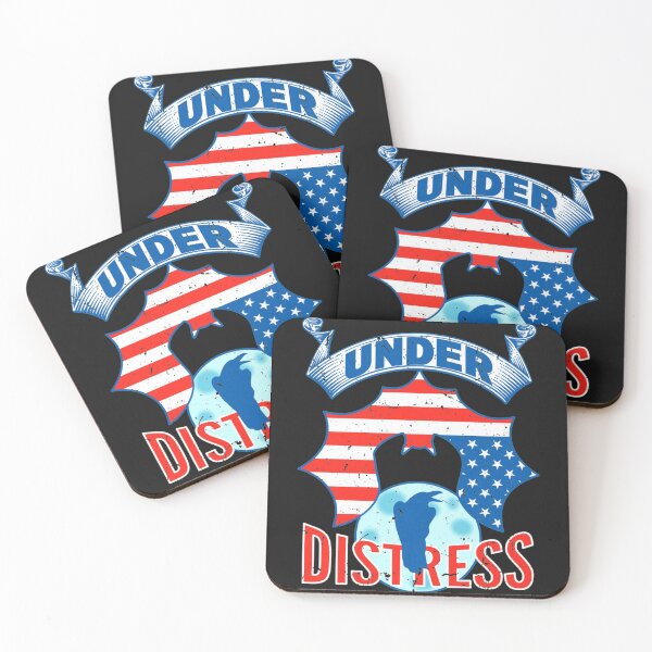 Item preview, Under Distress Upside Down Flag Funny Halloween   designed and sold by RachelsApparel.