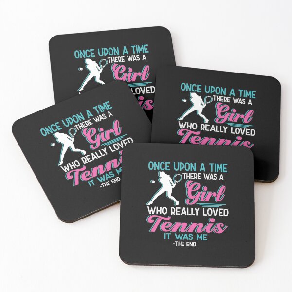 Item preview, One upon a time there was a girl who really loved Tennis designed and sold by Vanthuandesign.