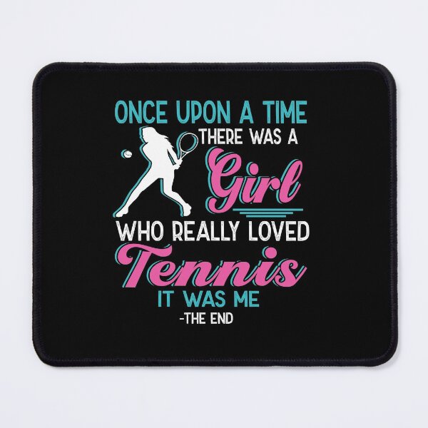 Item preview, One upon a time there was a girl who really loved Tennis designed and sold by Vanthuandesign.