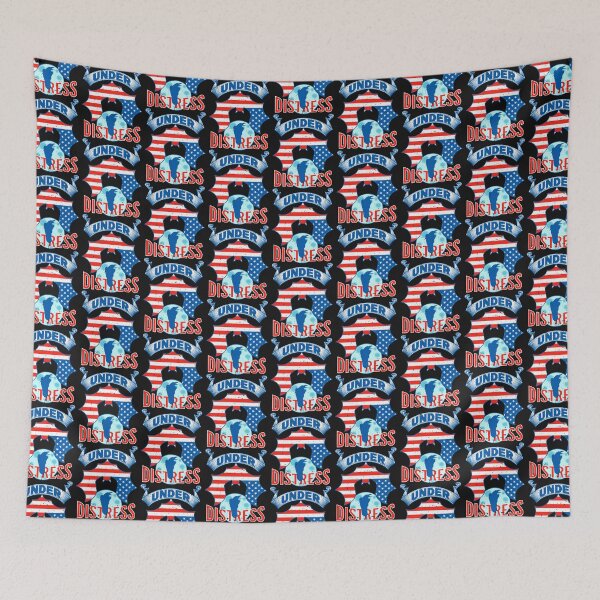 Item preview, Under Distress Upside Down Flag Funny Halloween   designed and sold by RachelsApparel.