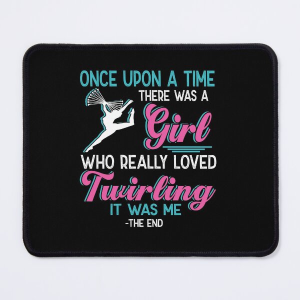 Item preview, One upon a time there was a girl who really loved Twirling designed and sold by Vanthuandesign.