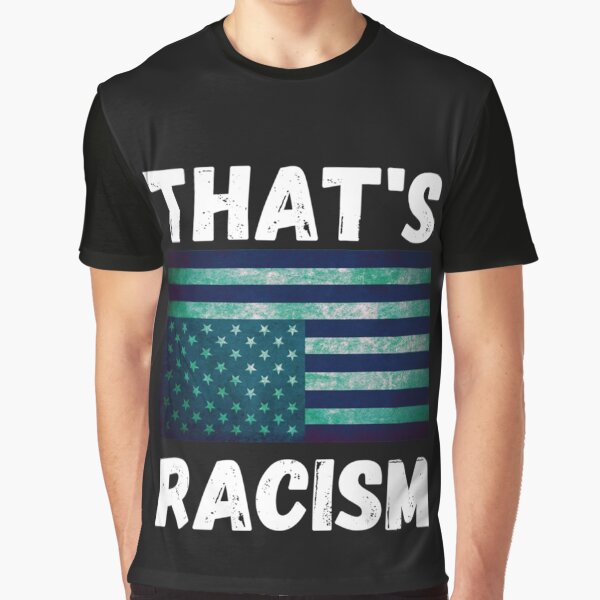 Item preview, That is Racism American Flag Upside Down Premium  designed and sold by RachelsApparel.