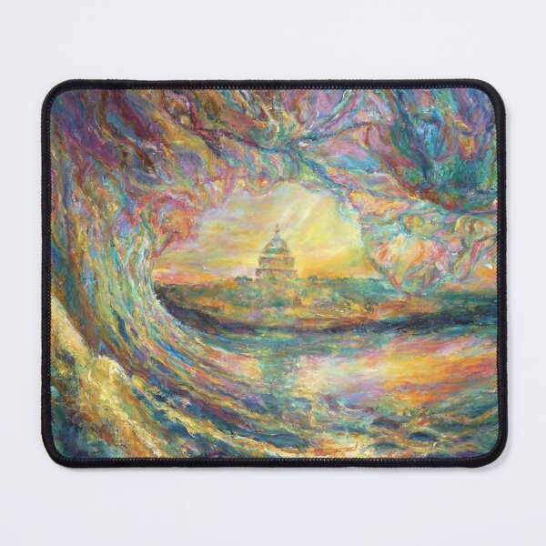 Item preview, Sunrise Wave Over DC designed and sold by Mearced-Art.
