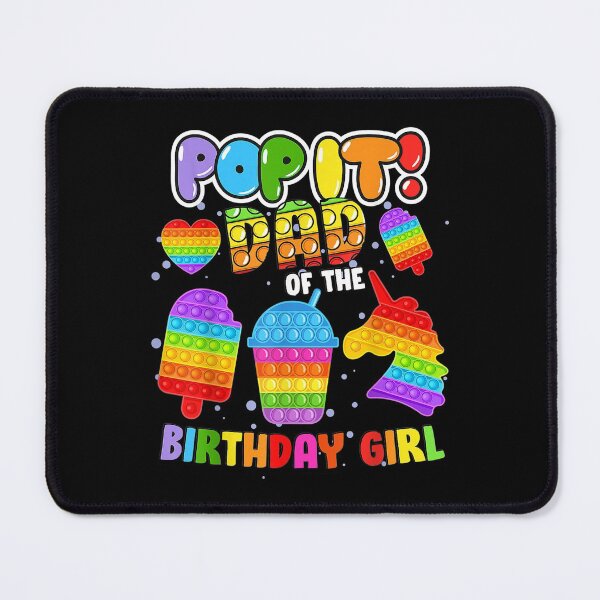 Item preview, Pop Dad Birthday Girl Fidget Kids Matching Family designed and sold by sandyq55.