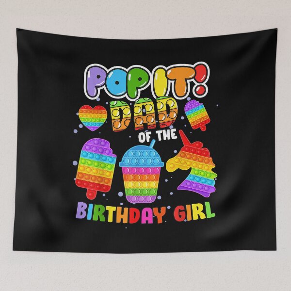 Item preview,  Pop Dad Birthday Girl Fidget Kids Matching Family designed and sold by sandyq55.