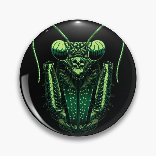 Artikelvorschau, Tattoo Mantis V2 Grün entworfen und verkauft von HexOne.