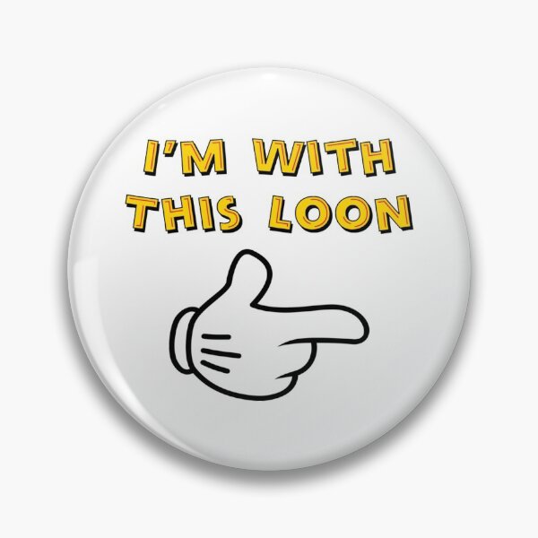 Item preview, I_m With This Loon Baseball ¾ Sleeve  designed and sold by DobbinsStoree.