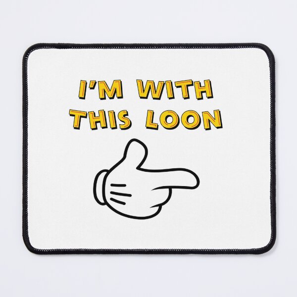 Item preview, I_m With This Loon Baseball ¾ Sleeve  designed and sold by DobbinsStoree.