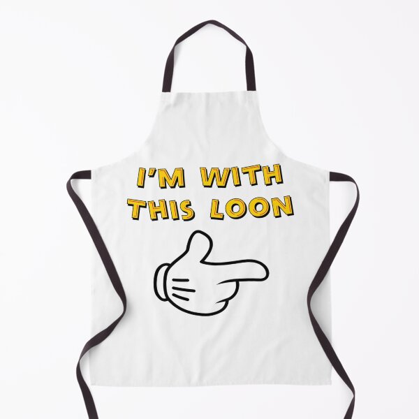 Item preview, I_m With This Loon Baseball ¾ Sleeve designed and sold by DobbinsStoree.