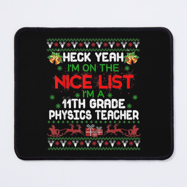 Item preview,  Im 11th Grade Physics Teacher Ugly Sweater Teaching Xmas designed and sold by olivee79.