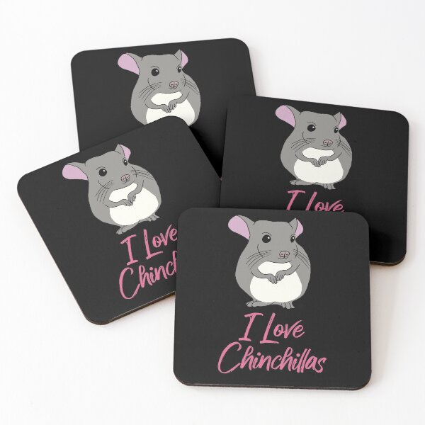Item preview, I Love Chinchillas: Cute Chinchilla for Chinchilla Lovers, Pink designed and sold by Mochi-Merch.