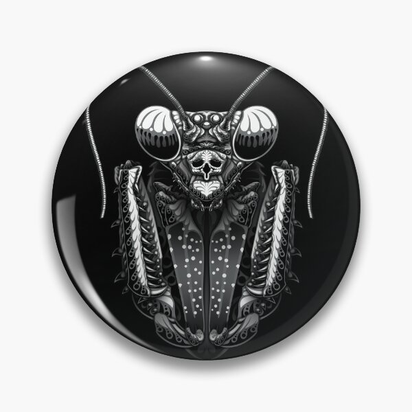 Artikelvorschau, Tattoo Mantis V2 Grau entworfen und verkauft von HexOne.