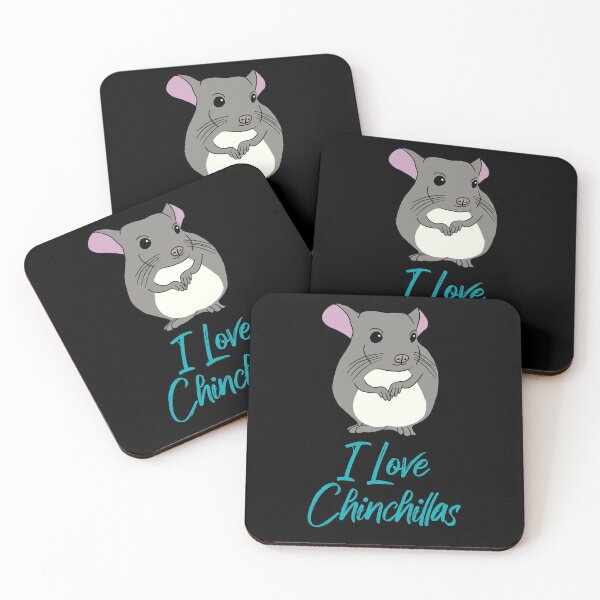 Item preview, I Love Chinchillas: Cute Chinchilla for Chinchilla Lovers, Blue designed and sold by Mochi-Merch.