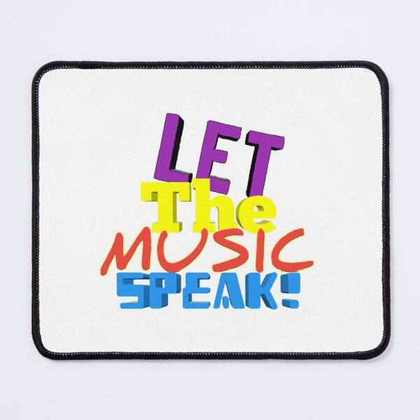 Item preview, Let the music speak   designed and sold by DobbinsStoree.
