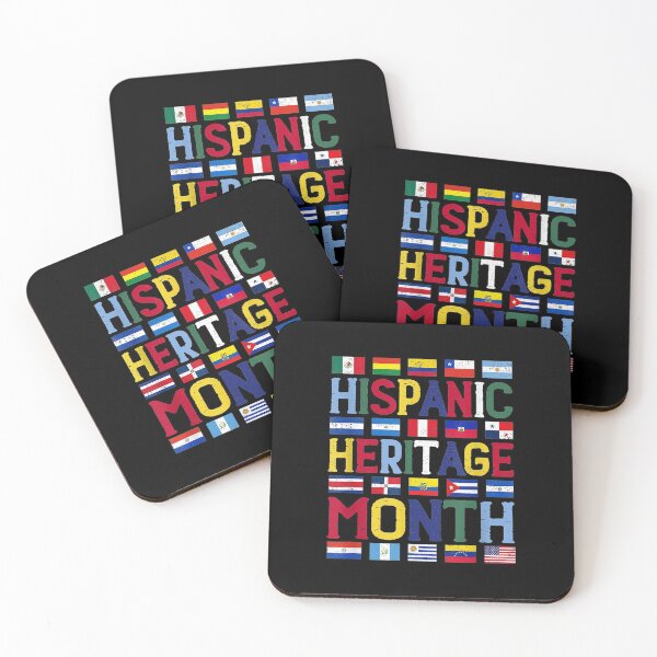 Item preview,  Hispanic Heritage Month Vintage Latino Countries Flags designed and sold by bonytmrz.