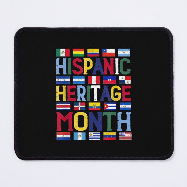 Item preview, Hispanic Heritage Month Vintage Latino Countries Flags designed and sold by bonytmrz.