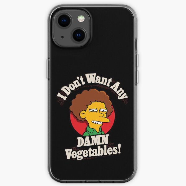 I Don't Want Any Damn Vegetables iPhone Soft Case
