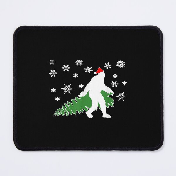 Item preview,  Bigfoot Squatching Through Snow Xmas Christmas Tree Gift designed and sold by olivee79.