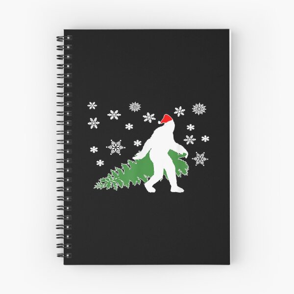 Item preview,  Bigfoot Squatching Through Snow Xmas Christmas Tree Gift designed and sold by olivee79.