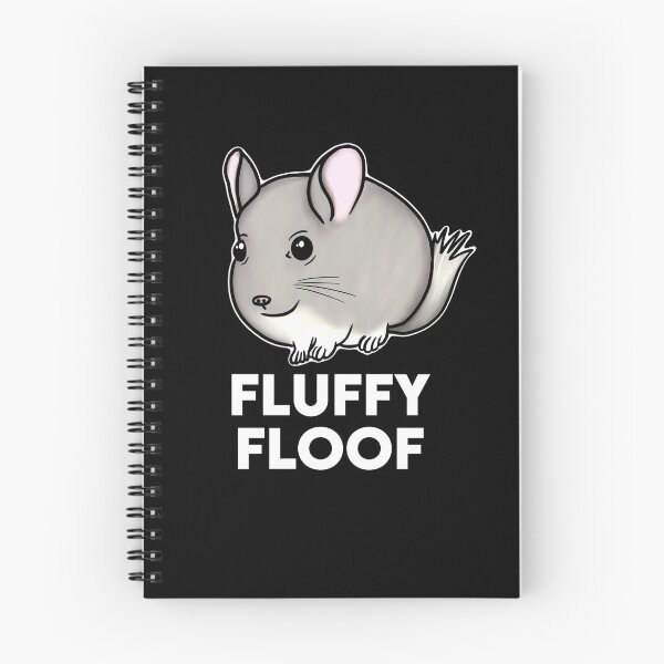 Item preview, Fluffy Floof Chubby Chinchilla for Chinchilla Lovers, White designed and sold by Mochi-Merch.