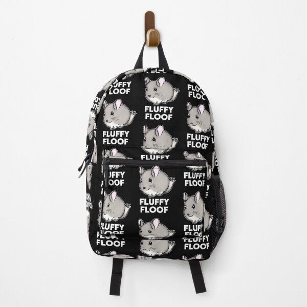 Item preview, Fluffy Floof Chubby Chinchilla for Chinchilla Lovers, White designed and sold by Mochi-Merch.